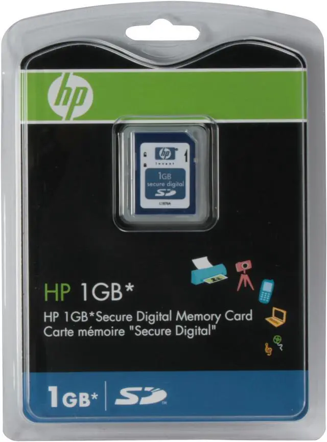 Main image of HP 1GB Secure Digital (SD) Flash Card Model L1876A#707