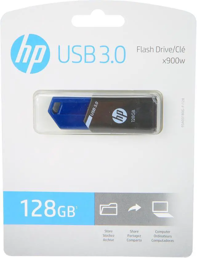 Alt view image 6 of 6 - HP 128GB x900w USB 3.0 Flash Drive