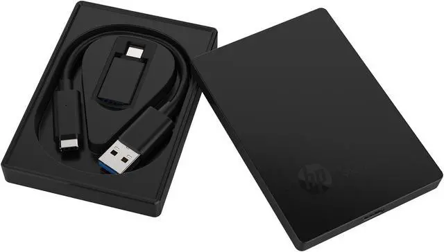Alt view image 6 of 8 - HP P600 500GB USB 3.1 Gen2 Type-C External Solid State Drive