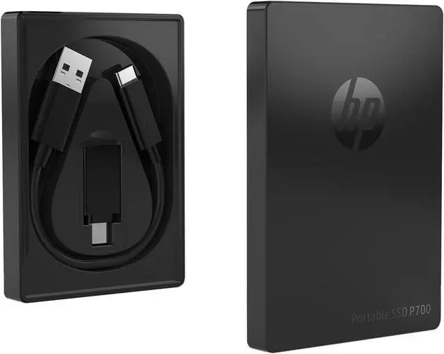 Alt view image 4 of 5 - HP P700 512GB Portable USB 3.1 Gen 2 External SSD 5MS29AA#ABC