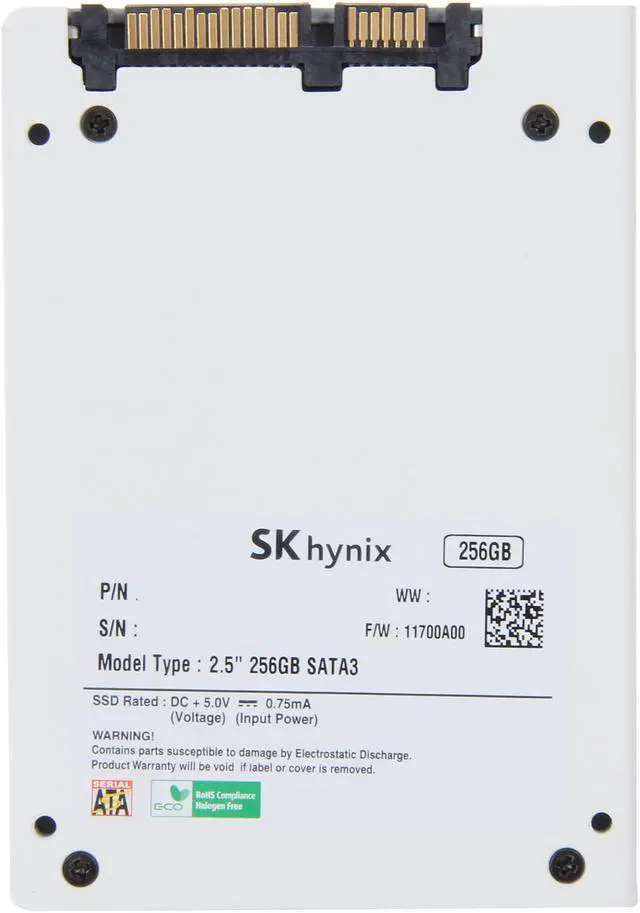 Alt view image 6 of 8 - SK hynix 2.5" 256GB SATA III MLC Internal Solid State Drive (SSD) HFS256G32MNM