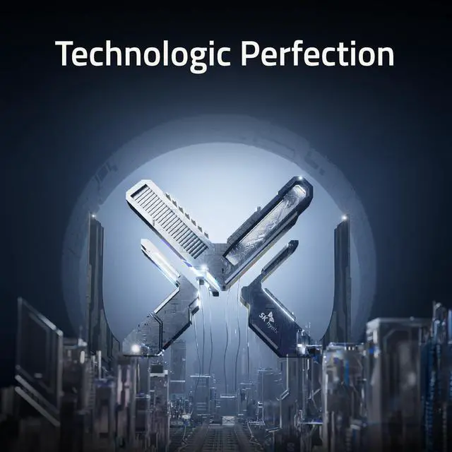 Alt view image 4 of 7 - SK hynix Platinum P51 2TB PCIe Gen5 NVMe M.2 2280 Internal SSD I Up to 14,700 MB/s Read, 13,400 MB/s Write I Powered by 238-Layer NAND Flash