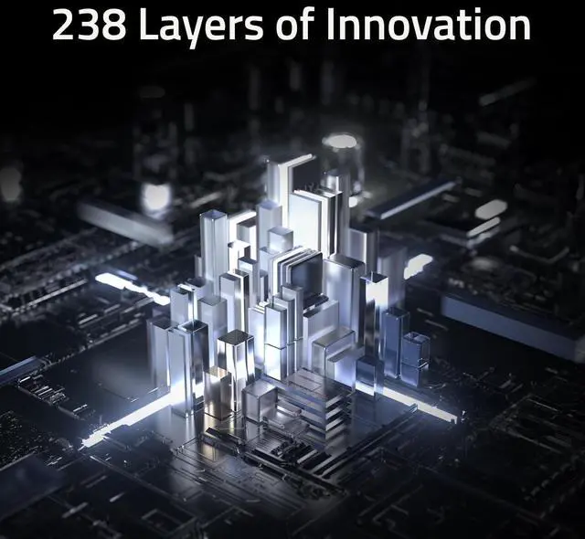 Alt view image 5 of 7 - SK hynix Platinum P51 2TB PCIe Gen5 NVMe M.2 2280 Internal SSD I Up to 14,700 MB/s Read, 13,400 MB/s Write I Powered by 238-Layer NAND Flash
