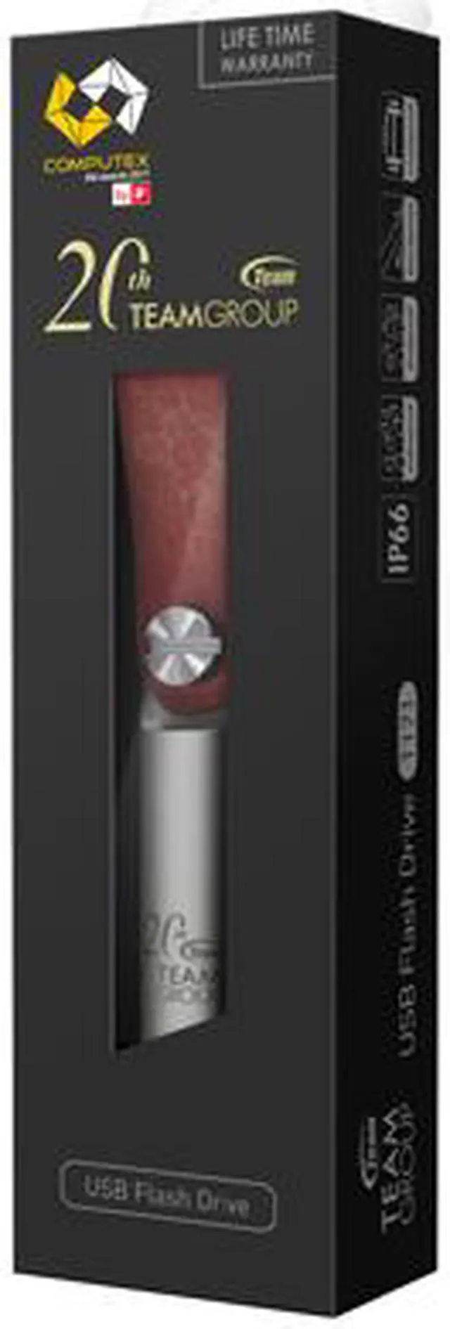 Alt view image 4 of 4 - Team T171 128GB USB 3.1 Gen1 (USB 3.0) Flash Drive Model TT1713128GS01