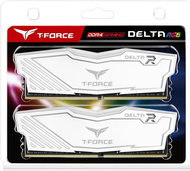 Alt view image 3 of 3 - Team T-Force Delta RGB 16GB (2 x 8GB) DDR4 3000 (PC4 24000) Desktop Memory Model TF4D416G3000HC16CDC01