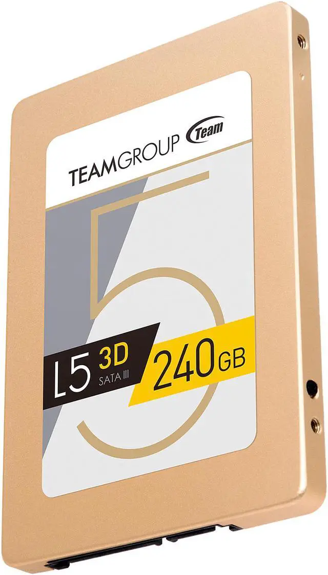 Alt view image 2 of 3 - Team Group L5 3D 2.5" 240GB SATA III 3D NAND Internal Solid State Drive (SSD) T253TD240G3C101