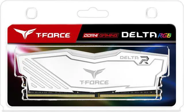 Alt view image 3 of 3 - Team T-Force Delta RGB 16GB DDR4 2666 (PC4 21300) Desktop Memory Model TF4D416G2666HC15B01