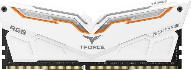 Alt view image 3 of 4 - Team T-Force Night Hawk RGB 16GB (2 x 8GB) DDR4 4000 (PC4 32000) Desktop Memory Model TF2D416G4000HC18EDC01