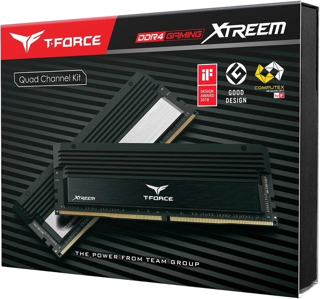 TEAM XTREEM DDR4 3200 8GB×4枚　32GB Team T-Force XTREEM 32GB (4 x 8GB) DDR4 4000 (PC4 32000) Desktop