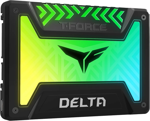 Main image of Team Group T-FORCE DELTA RGB SSD 2.5" 250GB SATA III Internal RGB Solid State Drive (For MB with 5V ADD Header)