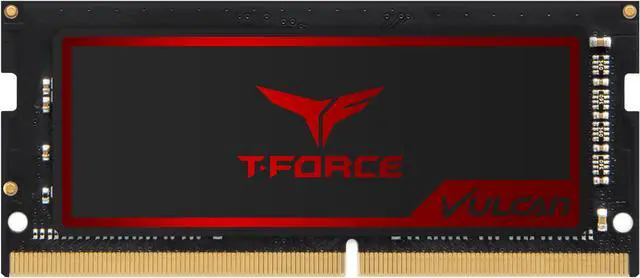 Main image of Team T-Force Vulcan 8GB 260-Pin DDR4 SO-DIMM DDR4 2666 (PC4 21300) Laptop Memory Model TLRD48G2666HC18F-S01