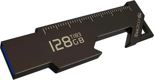 Alt view image 2 of 5 - TEAM 128GB T183 USB 3.2 Gen 1 Flash Drive, Speed Up to 140MB/s (TT1833128GF01)