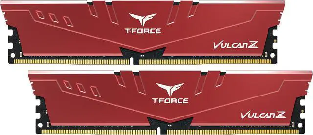 Main image of Team T-FORCE VULCAN Z 32GB (2 x 16GB) DDR4 3200 (PC4 25600) Desktop Memory Model TLZRD432G3200HC16CDC01