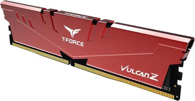 Alt view image 2 of 3 - Team T-FORCE VULCAN Z 32GB (2 x 16GB) DDR4 3200 (PC4 25600) Desktop Memory Model TLZRD432G3200HC16CDC01