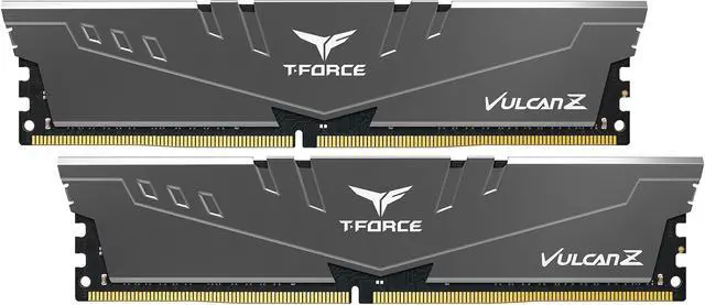 Main image of Team T-FORCE VULCAN Z 32GB (2 x 16GB) DDR4 3200 (PC4 25600) Desktop Memory Model TLZGD432G3200HC16CDC01