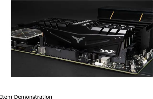 Alt view image 2 of 5 - Team T-FORCE DARK Za 16GB (2 x 8GB) 288-Pin PC RAM DDR4 4000 (PC4 32000) Desktop Memory (FOR AMD) Model TDZAD416G4000HC18JDC01