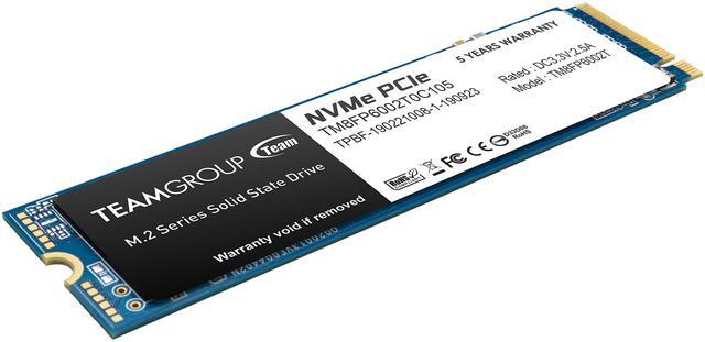 Alt view image 3 of 4 - Team Group MP33 M.2 2280 2TB PCIe 3.0 x4 with NVMe 1.3 3D NAND Internal Solid State Drive (SSD) TM8FP6002T0C101