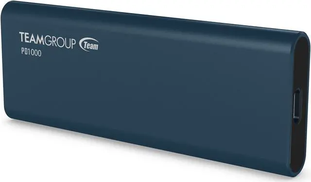 Alt view image 3 of 4 - TEAMGROUP PD1000 512GB Aluminum Portable External Solid State Drive SSD, Read up to 1000MB/s, USB-C, USB A 3.2 Gen 2, Waterproof, Dustproof (IP68), Shockproof, Pressure Resistant (T8FED6512G0C108)