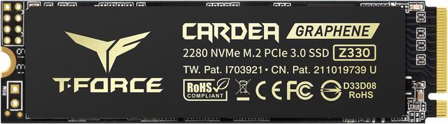 Team Group T-FORCE CARDEA ZERO Z330 M.2 2280 1TB PCIe Gen3 x4 with 