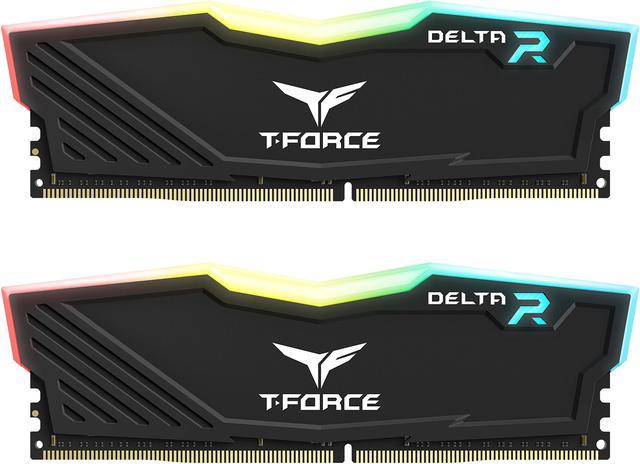 Team T-Force Delta RGB 64GB (2 x 32GB) 288-Pin PC RAM DDR4 3200