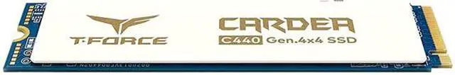 Alt view image 2 of 6 - Team Group T-FORCE CARDEA Ceramic C440 M.2 2280 1TB PCIe Gen4 x4 with NVMe 1.3 3D NAND Internal Solid State Drive (SSD) TM8FPA001T0C410