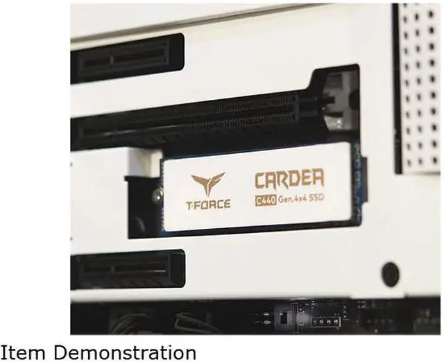 Alt view image 3 of 6 - Team Group T-FORCE CARDEA Ceramic C440 M.2 2280 1TB PCIe Gen4 x4 with NVMe 1.3 3D NAND Internal Solid State Drive (SSD) TM8FPA001T0C410