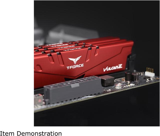 Alt view image 2 of 4 - Team T-FORCE VULCAN Z 32GB (2 x 16GB) 288-Pin PC RAM DDR4 3600 (PC4 28800) Desktop Memory Model TLZRD432G3600HC18JDC01