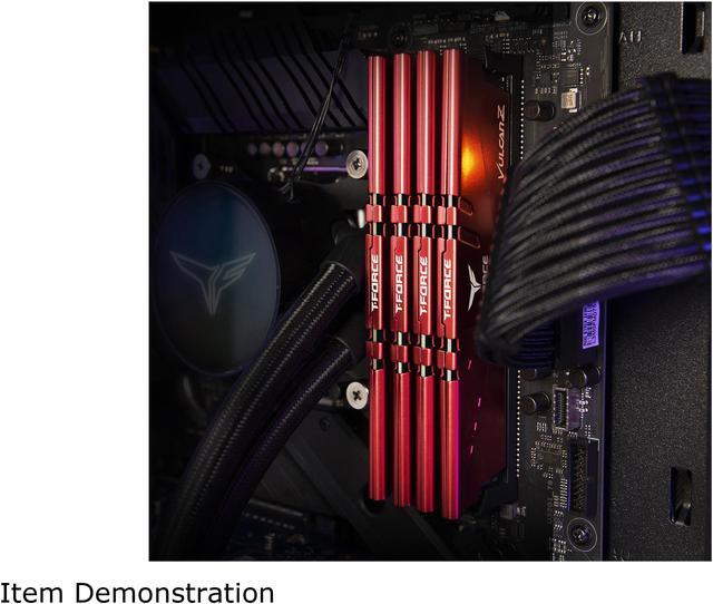 Alt view image 3 of 4 - Team T-FORCE VULCAN Z 32GB (2 x 16GB) 288-Pin PC RAM DDR4 3600 (PC4 28800) Desktop Memory Model TLZRD432G3600HC18JDC01