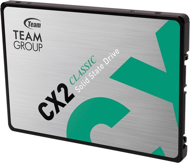 Alt view image 2 of 4 - Team Group CX2 2.5" 512GB SATA III 3D NAND Internal Solid State Drive (SSD) T253X6512G0C101