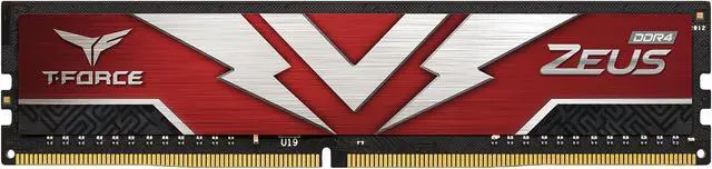 Main image of Team T-FORCE ZEUS 64GB (2 x 32GB) DDR4 3200 (PC4 25600) Desktop Memory Model TTZD464G3200HC20DC01