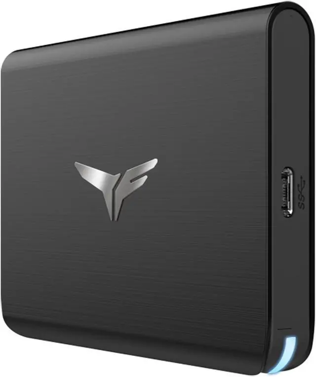 Alt view image 2 of 3 - Team Group T-FORCE TREASURE TOUCH 1TB USB 3.2 Gen2 Type C External RGB SSD