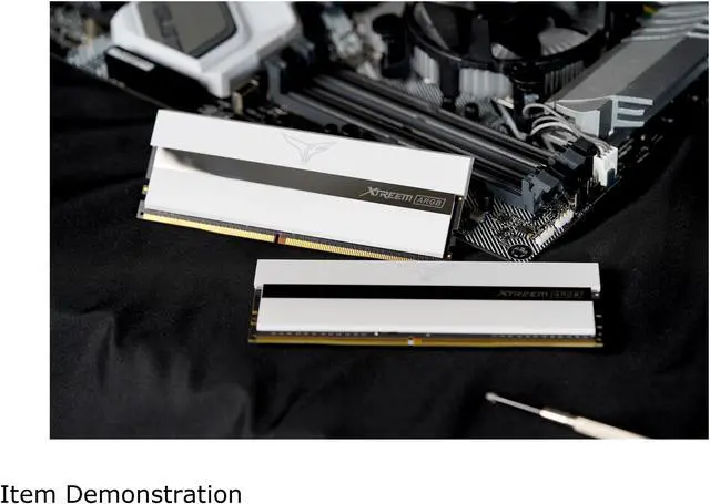 Alt view image 6 of 7 - Team T-Force XTREEM ARGB 32GB (2 x 16GB) 288-Pin PC RAM DDR4 3600 (PC4 28800) Desktop Memory Model TF13D432G3600HC18JDC01
