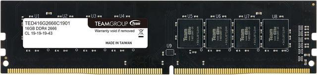 Team Elite 16GB 288-Pin PC RAM DDR4 2666 (PC4 21300) Desktop