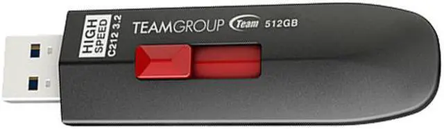 Alt view image 2 of 2 - TEAM 512GB C212 Extreme Speed USB 3.2 Gen2 Flash Drive, Speed Up to 1000MB/s (TC2123512GB01)