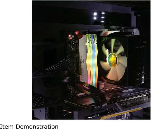 Alt view image 2 of 3 - Team T-Force Delta RGB 64GB (2 x 32GB) 288-Pin PC RAM DDR4 3600 (PC4 28800) Desktop Memory Model TF4D464G3600HC18JDC01