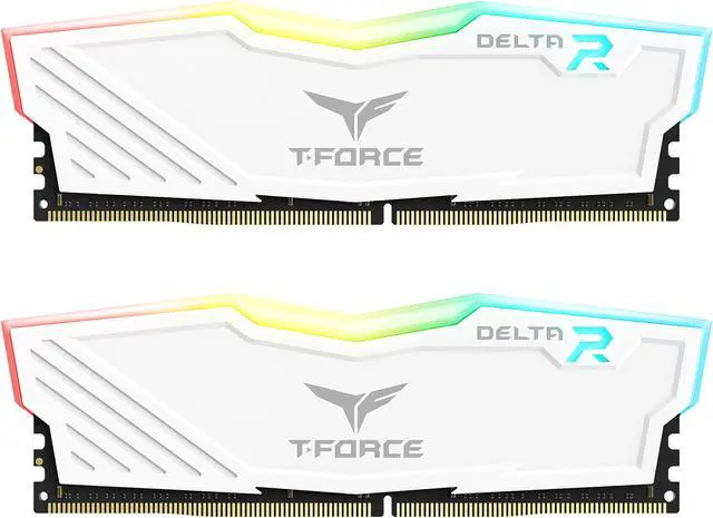 Main image of Team T-Force Delta RGB 64GB (2 x 32GB) 288-Pin PC RAM DDR4 3600 (PC4 28800) Desktop Memory Model TF4D464G3600HC18JDC01
