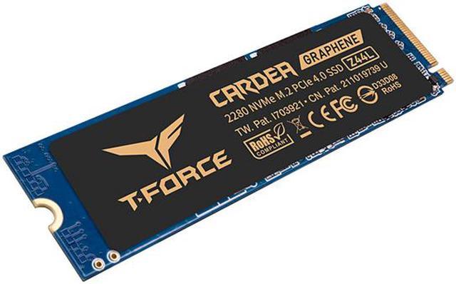 Team Group T-FORCE CARDEA Z44L M.2 2280 1TB PCIe Gen4 x4, NVMe 1.4 3D NAND  TLC Internal Solid State Drive (SSD) TM8FPL001T0C127 Works with PS5