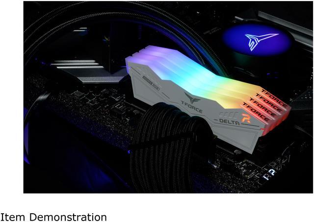 Alt view image 6 of 8 - Team T-Force Delta RGB 32GB (2 x 16GB) 288-Pin PC RAM DDR5 7200 (PC5 57600) Desktop Memory Model FF4D532G7200HC34ADC01