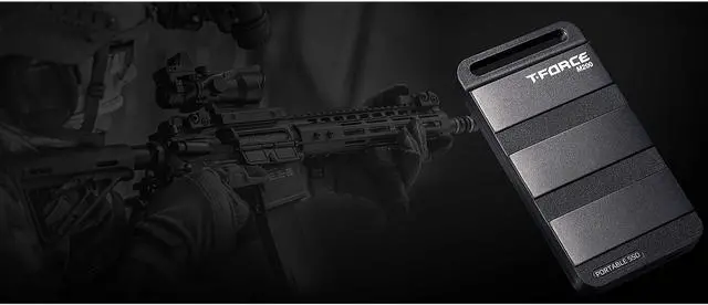 Alt view image 5 of 7 - Team Group T-FORCE M200 2TB Portable SSD USB3.2 Gen 2x2 Type-C, Read/Write 2000MB/s Compatible with PS5 & Xbox & Chrome OS (T8FED9002T0C102)