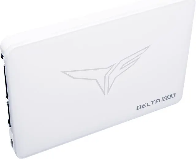 Alt view image 4 of 5 - Team Group T-FORCE DELTA MAX WHITE RGB LITE 2.5" 1TB SATA III 3D NAND Internal Solid State Drive (SSD) T253TM001T0C425