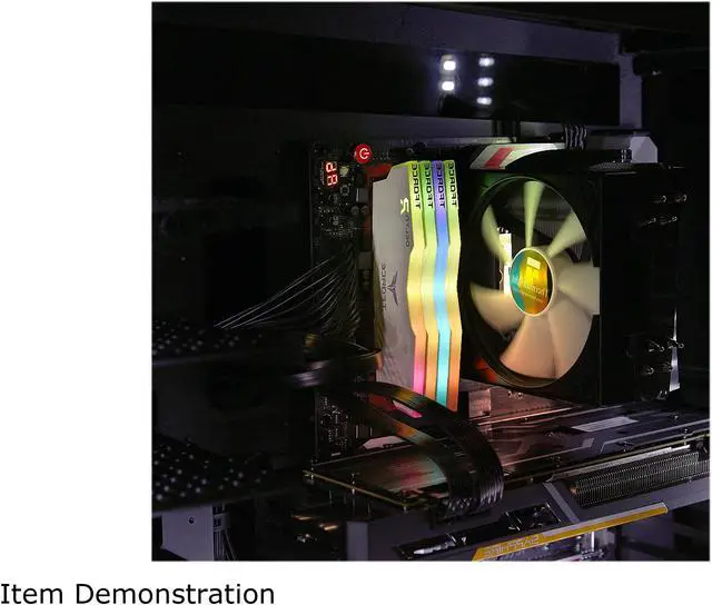 Alt view image 3 of 3 - Team T-Force Delta RGB 16GB (2 x 8GB) 288-Pin PC RAM DDR4 3200 (PC4 25600) Desktop Memory Model TF4D416G3200HC16FDC01