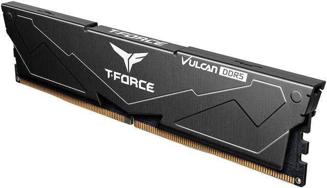 Alt view image 2 of 5 - Team T-Force Vulcan 32GB (2 x 16GB) 288-Pin PC RAM DDR5 5600 (PC5 44800) Desktop Memory Model FLBD532G5600HC32DC01