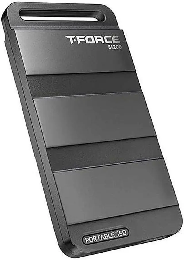 Alt view image 3 of 4 - Team Group T-FORCE M200 500GB Portable SSD USB3.2 Gen 2x2 Type-C, Read/Write 2000MB/s Compatible with PS5 & Xbox & Chrome OS (T8FED9500G0C102)