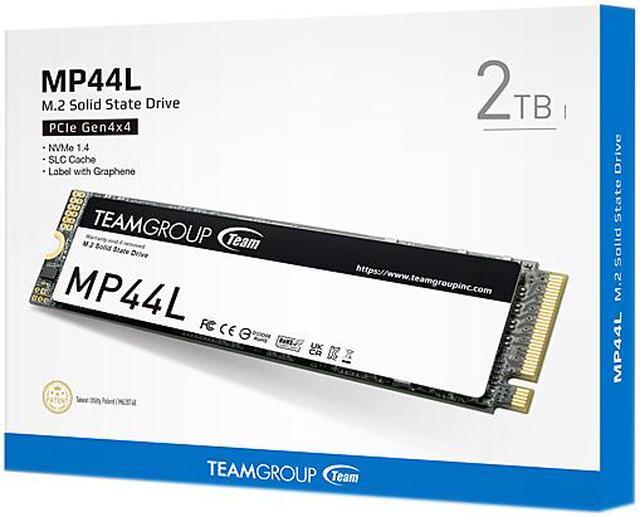 Alt view image 5 of 4 - Team Group MP44L M.2 2280 2TB PCIe 4.0 x4 with NVMe 1.4 TM8FPK002T0C101