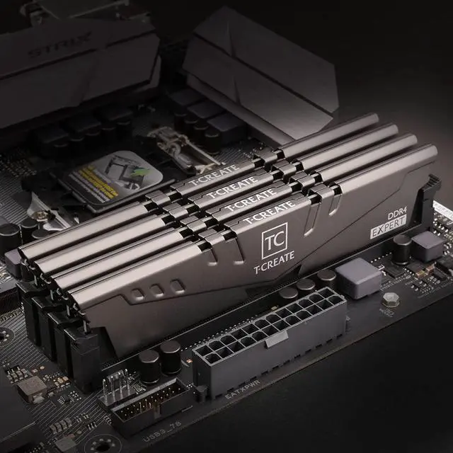 Alt view image 5 of 6 - Team T-CREATE EXPERT 32GB (16 x 2GB) 288-Pin PC RAM DDR4 3200 (PC4 25600) Desktop Memory Model TTCED432G3200HC16FDC01