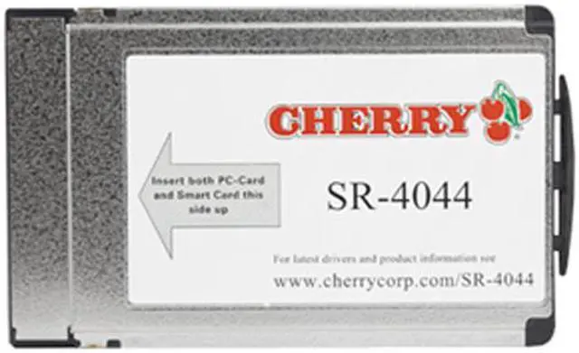 Main image of Cherry SR-4044 1 card PCMCIA PCMCIA Smart Card Reader/Writer – special order only, non-returnable
