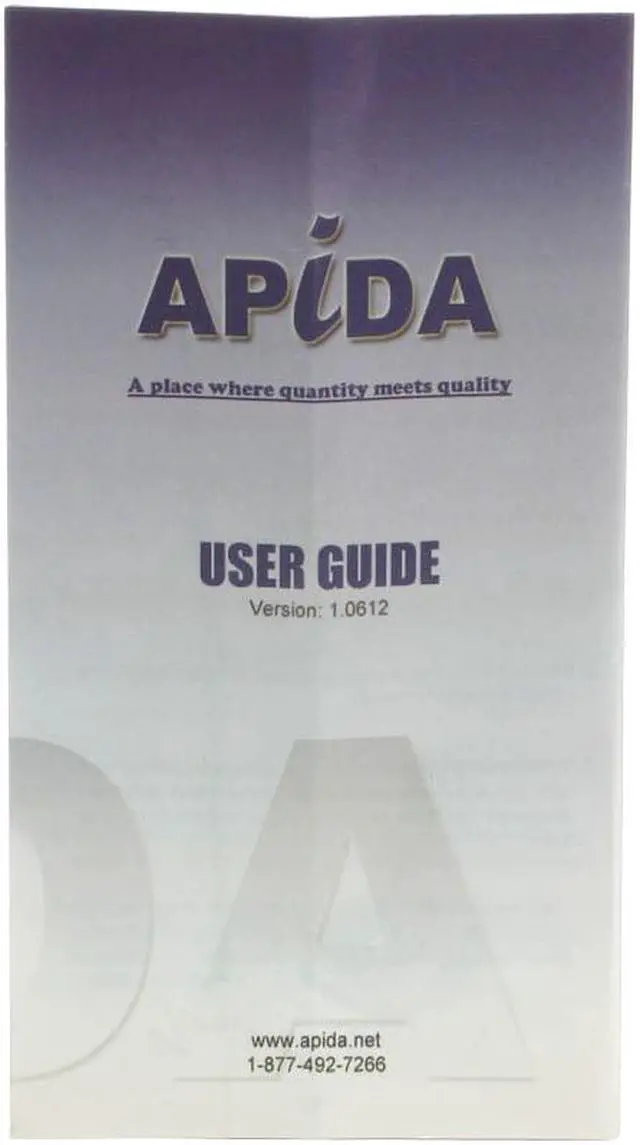 Alt view image 2 of 3 - APIDA 512MB DDR 400 (PC 3200) Desktop Memory Model AM51ALNGSP