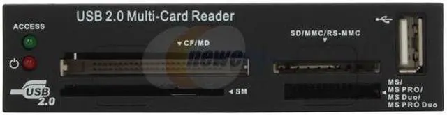 Alt view image 2 of 7 - LOGISYS FP521 All-in-one USB 2.0 Internal Card Reader