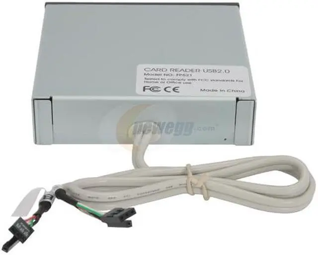 Alt view image 3 of 7 - LOGISYS FP521 All-in-one USB 2.0 Internal Card Reader