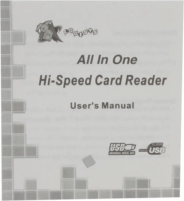Alt view image 6 of 7 - LOGISYS FP521 All-in-one USB 2.0 Internal Card Reader